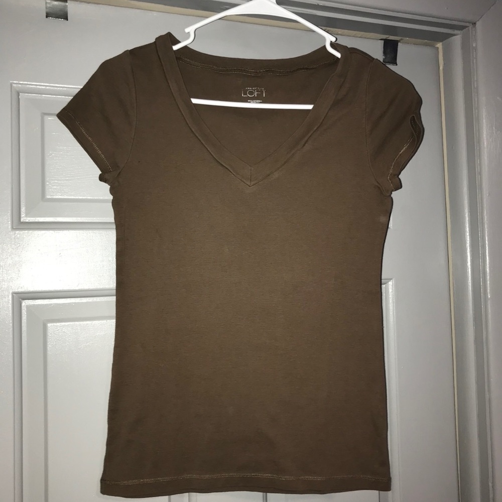 Small LOFT Brown Top. MUST BE BUNDLED